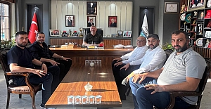İsa Duru’dan Osmancık Belediye Başkanı Ahmet Gelgör’e ziyaret