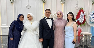 İsmail Ataç oğlunu evlendirdi! Eda Nur & Muhammet çifti dünyaevine girdi