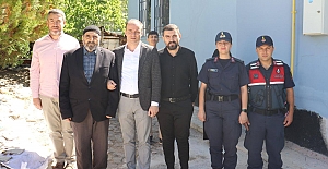 Kaymakam Dinçer’den şehit ailesine ziyaret