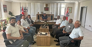 Muhtarlar Derneği’nden ‘hayırlı olsun’ ziyareti