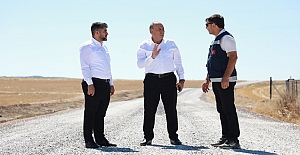 Veli Çayırı yolunda asfalt serimi tamamlandı