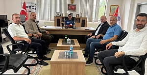 AK Parti Alaca İlçe Teşkilatından Emniyet Müdürlüğüne ziyaret