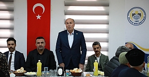 Alaca Belediye Başkan Şerif Arslan, gazilerle bir araya geldi
