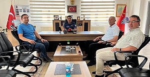 Alaca Ticaret Borsası’ndan Emniyet Müdürlüğü’ne hayırlı olsun ziyareti