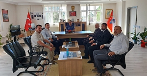 Alaca’da dikkat çeken ziyaret: Yeniden Refah’tan Emniyet Müdürü’ne tebrik