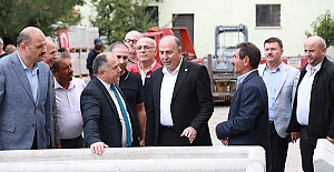 Alaca’da köylere hayvan sulağı desteği: 11 set sıvat dağıtıldı
