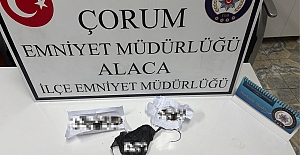 Alaca’da uyuşturucu ele geçirildi: 4 kişi gözaltına alındı