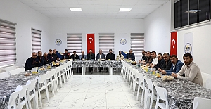 Başkan Şerif Arslan, itfaiye personeliyle bir araya geldi