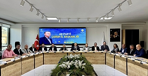 İlçe başkanlarından istişare toplantısı: Mücahit Gürsoy da katıldı