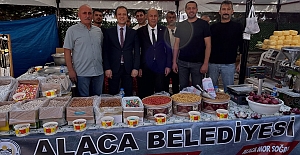 Alaca Belediye Başkanı Şerif Arslan, Kaman Ceviz Festivali’ne katıldı