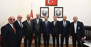Alaca Heyetinden Bakan Kacır’a teşekkür ziyareti