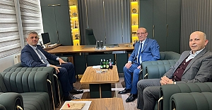Alaca İlçe Milli Eğitim Müdürü Emrullah Şahin’den Alaca Ticaret ve Sanayi Odası’na ziyaret