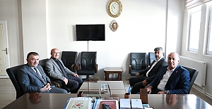 Başkan Arslan’dan Müftü İsmail Karadavuk’a ziyaret