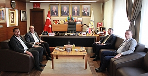 Zara Belediye Başkanı Fatih Çelik’ten Başkan Arslan’a ziyaret