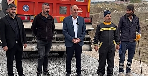 Başkan Arslan: “Alaca’da asfaltsız yol kalmayacak”