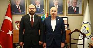 Burak Dölcü’den Başkan Arslan’a ziyaret