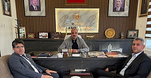 Eğitim yöneticilerinden Başkan Gürsoy’a ziyaret