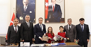 Kaymakam Dinçer’e anlamlı ziyaret