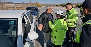 Özel öğrenciler polis üniforması ile denetim yaptı