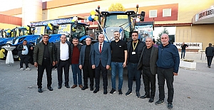 Tarım Fuarı’nda üreticilerle buluştular: ‘Çiftçi gülerse cihan güler’