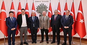 Veli Gündüz Şahin’den Vali Ali Çalgan’a ziyaret