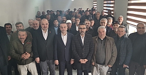 AK Parti İl Koordinatörü Gülaçtı Alaca’da teşkilatla buluştu