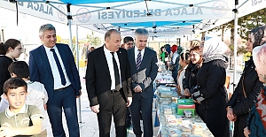 Mehmet Akif Ersoy Ortaokulu’nda Filistin halkı için destek kermesi