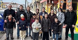 Özel öğrencilerden özel ikram