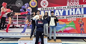 Alaca'da Muay Thai de büyük başarı