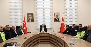 Alaca’da İlçe Trafik Komisyonu toplandı