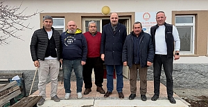 Alaca’da köy yolları masada: Bakımevine ziyaret