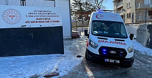 Alaca'ya tam donanımlı ambulans tahsis edildi