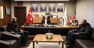 Çorum Safi Şeker’den Başkan Arslan’a ziyaret