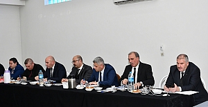 Emrullah Şahin, İlçe Millî Eğitim Müdürleri toplantısına katıldı