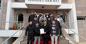 Esnaf Odası Başkanı Murat Odabaş mazbatasını aldı