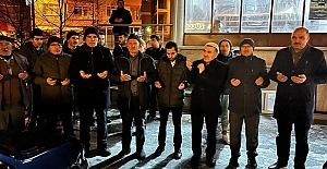 Kutsal topraklara dualarla uğurlandılar