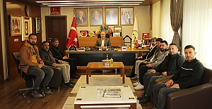 Murat Odabaş ve ekibinden Başkan Arslan’a ziyaret