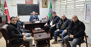 Eyyüp Elmalı’dan Alaca Ziraat Odasına ziyaret