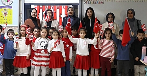 MHP’li kadınlardan Alaca'daki öğrencilere...