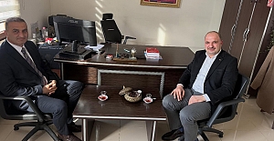 Mücahit Gürsoy’dan Murat Arslan’a tebrik ziyareti