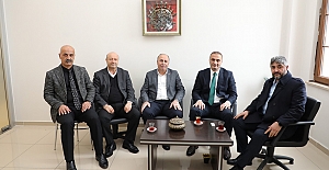 Umre dönüşü Murat Arslan’a ziyaret