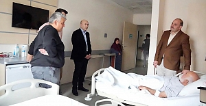 AK Parti Alaca İlçe Başkanı Gürsoy’dan hasta ziyareti