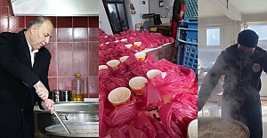 Alaca'da 650 vatandaşa sıcak yemek ulaştırıldı