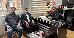 Alaca Esnaf Odası Başkanı Murat Odabaş’ı ziyaret ettiler