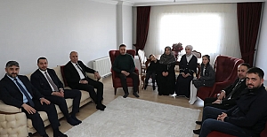 Alaca MHP’den şehit ailelerine ziyaret