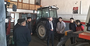 Öğrenciler meslek öğreniyor: Eğitim süreci incelendi