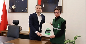 Yeşilay Temsilcisi Tokgöz’den Kaymakam Dinçer’e ziyaret