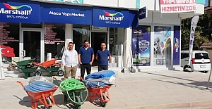 Alaca Yapı Market dualarla açıldı