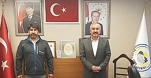 Mehmet Kaplan’dan Başkan Şaltu’ya ziyaret