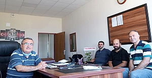 Halim Arslan ve Ali Altuntaş'a hayırlı olsun ziyareti